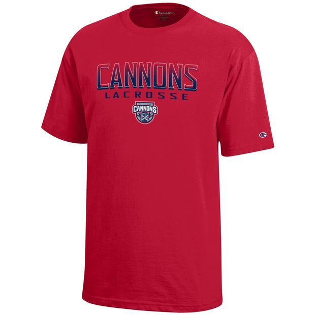 Champion Cannons Scarlet Highlight Tee- Youth