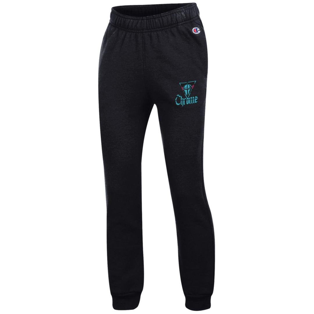 Champion Chrome Black Joggers- Youth