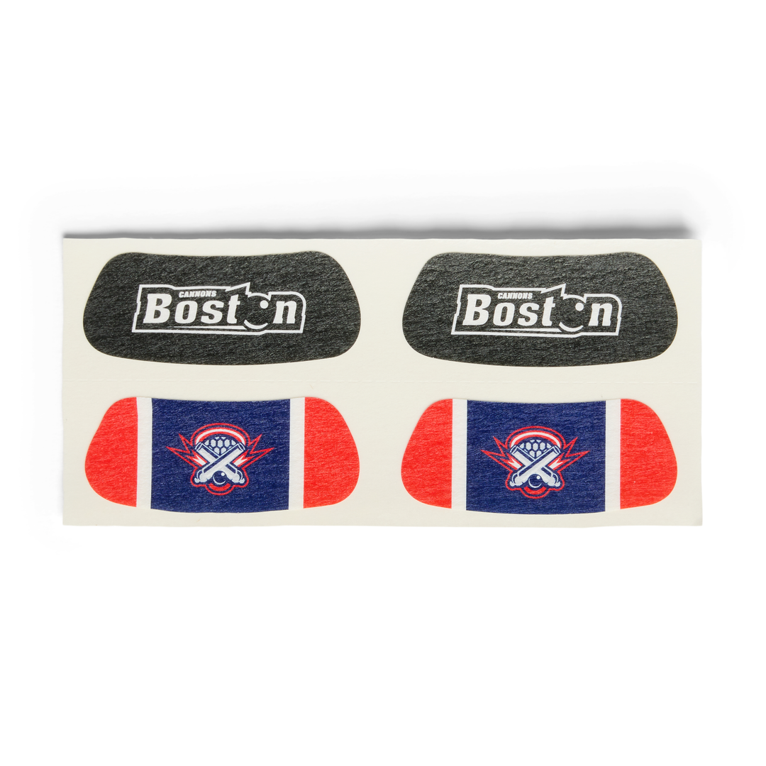 Boston Cannons Custom Eye Black Pack
