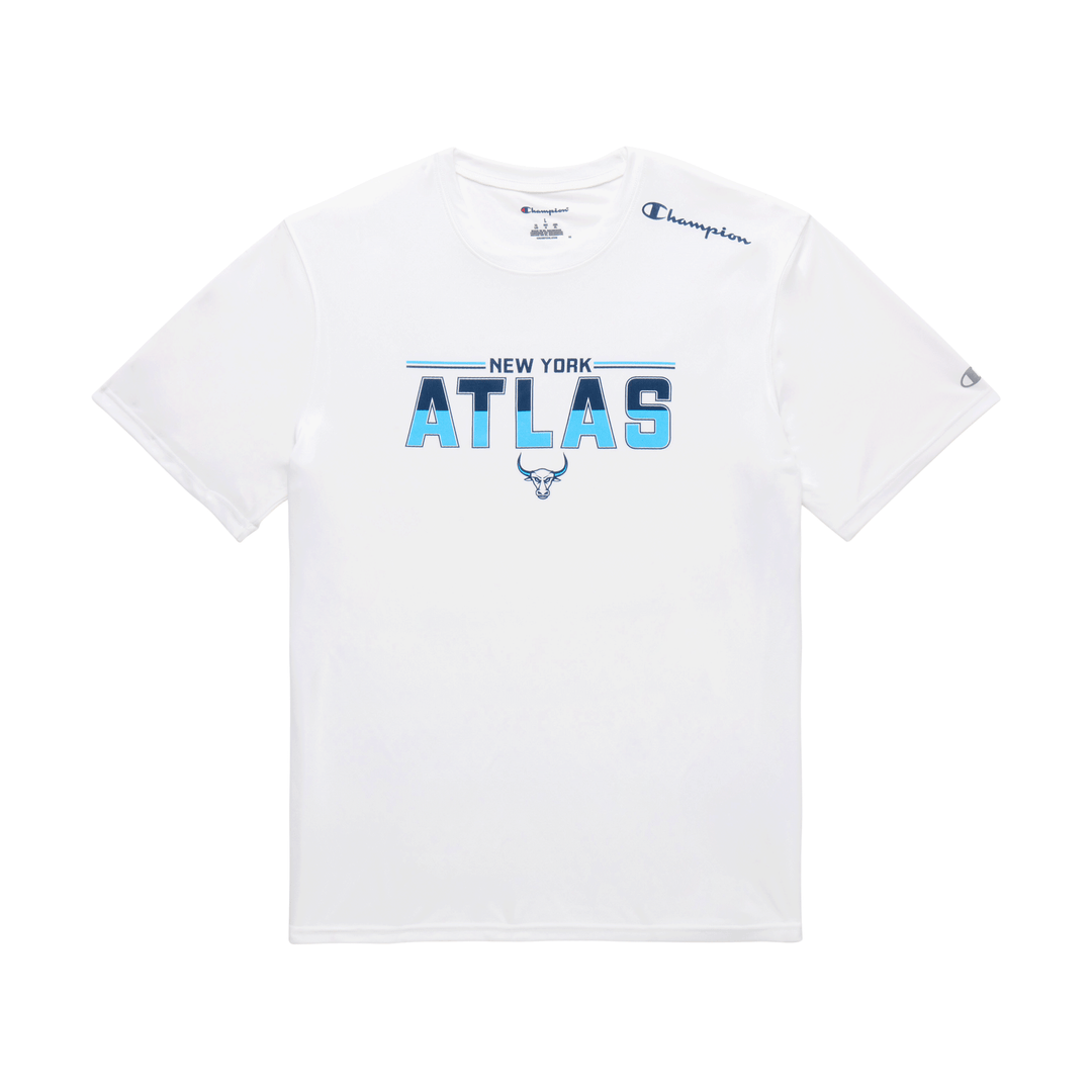 Champion New York Atlas Athletic White Tee