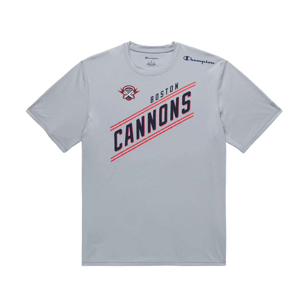 Champion Boston Cannons Athletic Grey Tee