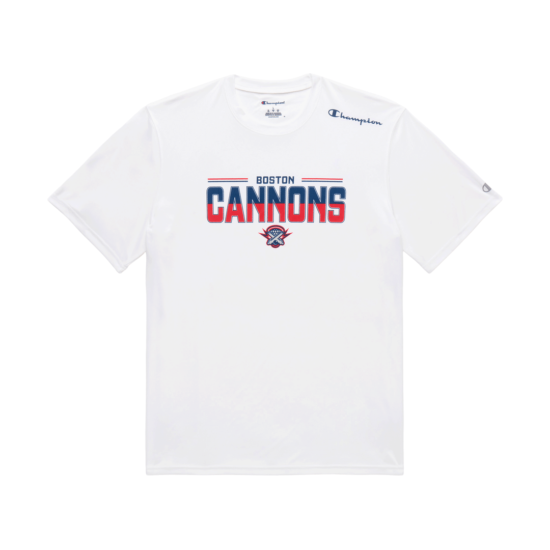 Champion Boston Cannons Athletic White Tee