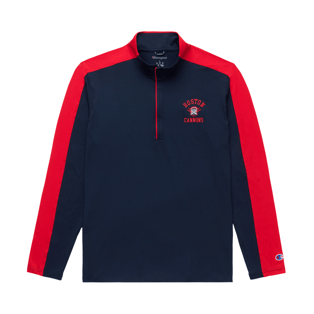 Boston Cannons Colorblock Quarter Zip
