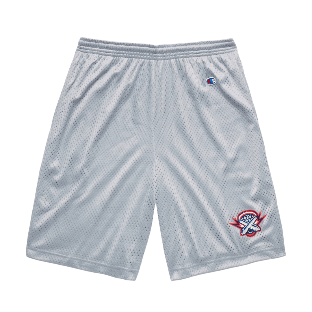 Champion Boston Cannons Classic Mesh Shorts - Grey