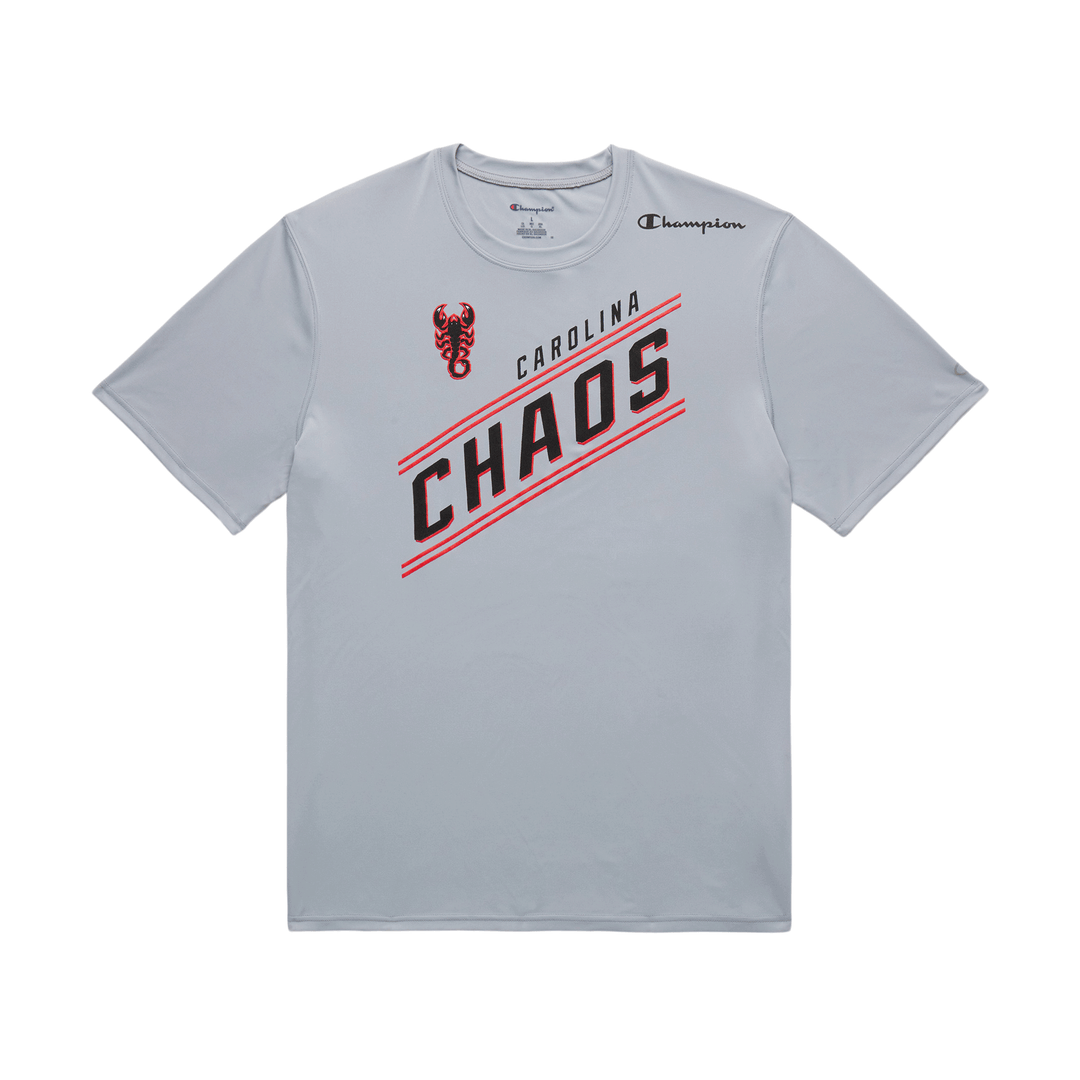 Champion Carolina Chaos Athletic Grey Tee