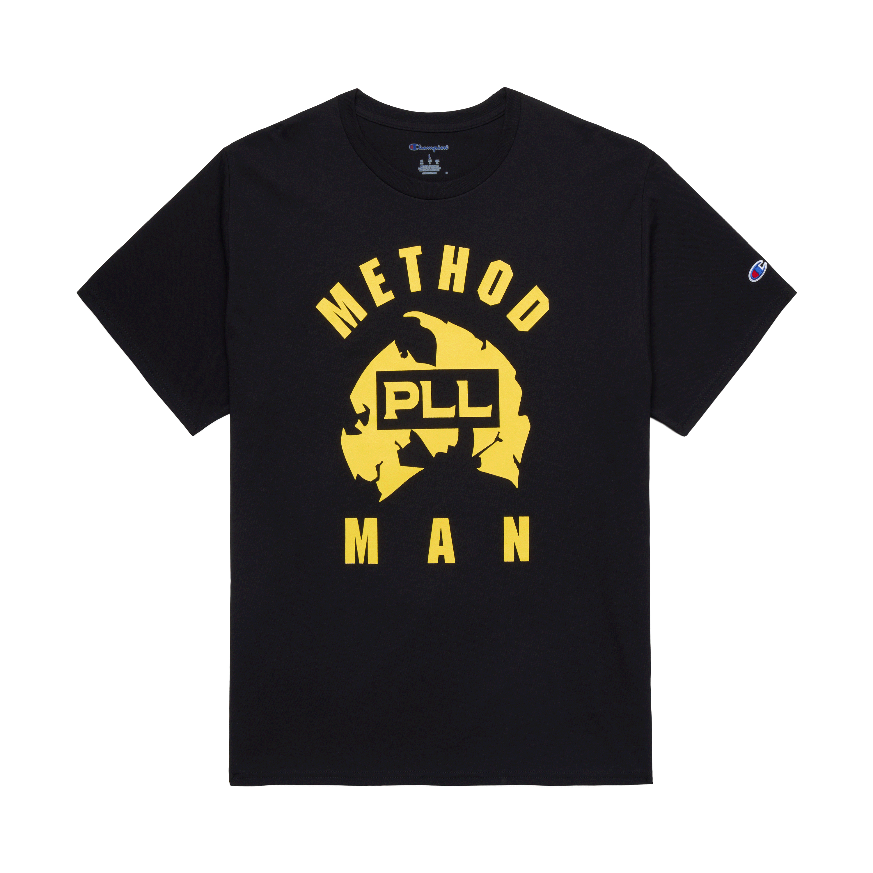 Champion logo print t shirt shop