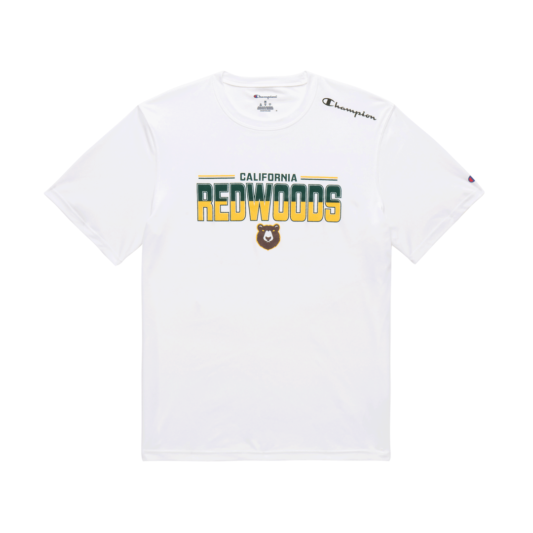 Champion California Redwoods Athletic White Tee