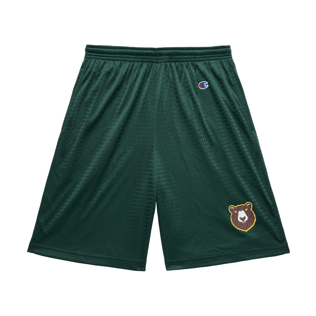Champion California Redwoods Classic Mesh Shorts - Forest Green