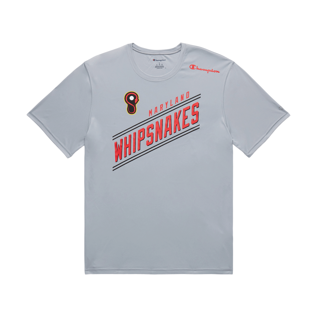 Champion Maryland Whipsnakes Athletic Grey Tee