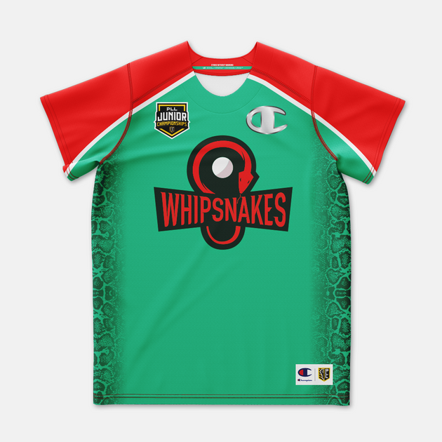 Customized PLL Whipsnakes Lacrosse Club 2021 Home Jersey