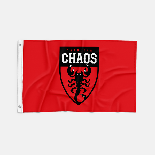 Carolina Chaos Team Logo Flag
