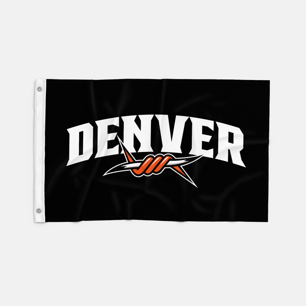Denver Outlaws Team Logo Flag