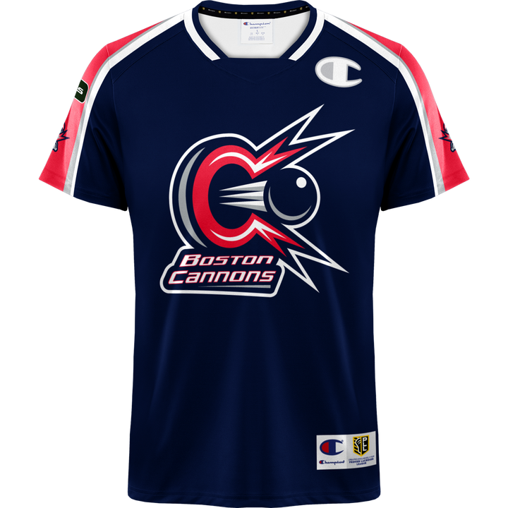 Boston Cannons 25th Anniversary Player (Drop Down) Replica Jersey