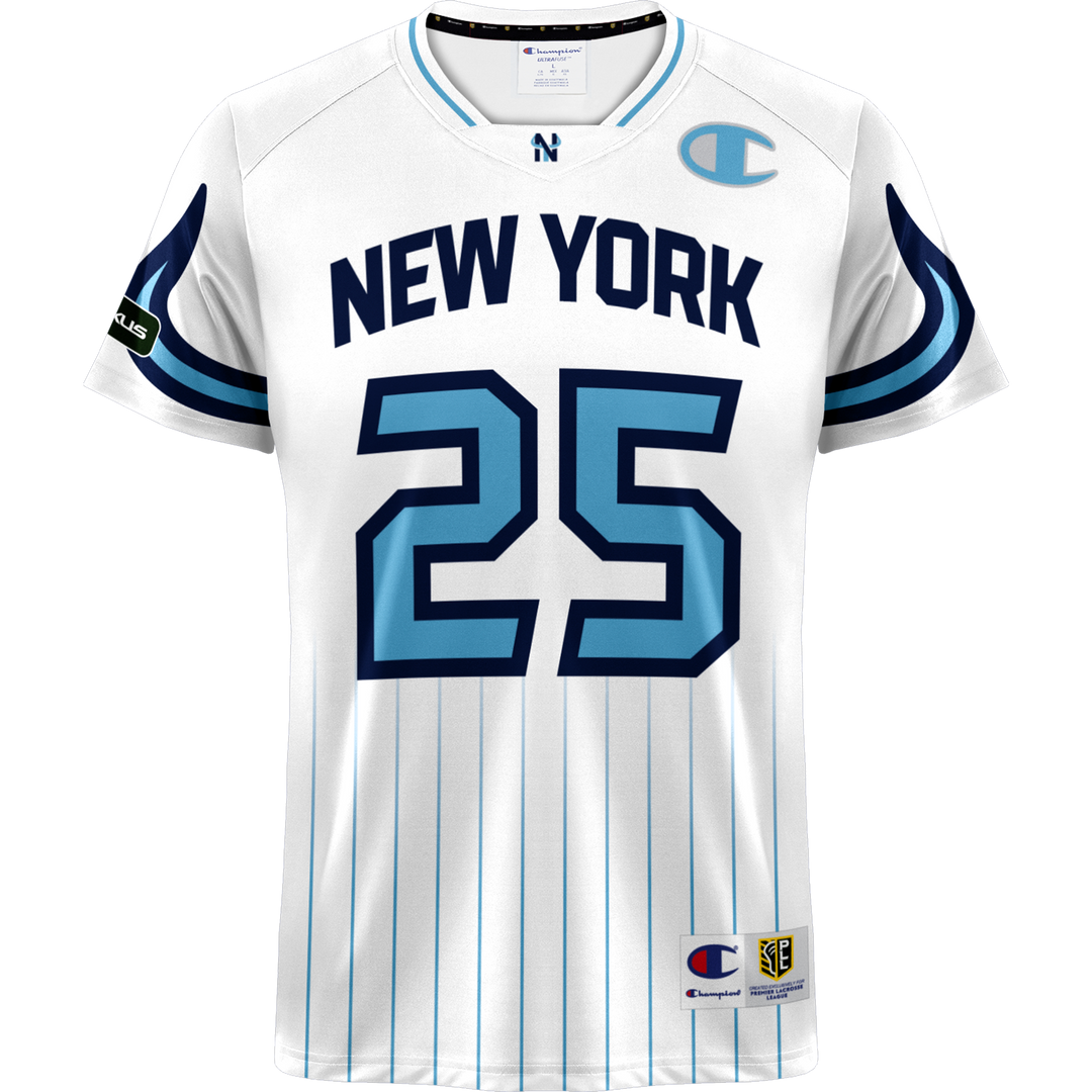 Champion Personalized (Name & Number) New York Atlas 2025 Home Replica Jersey- Youth