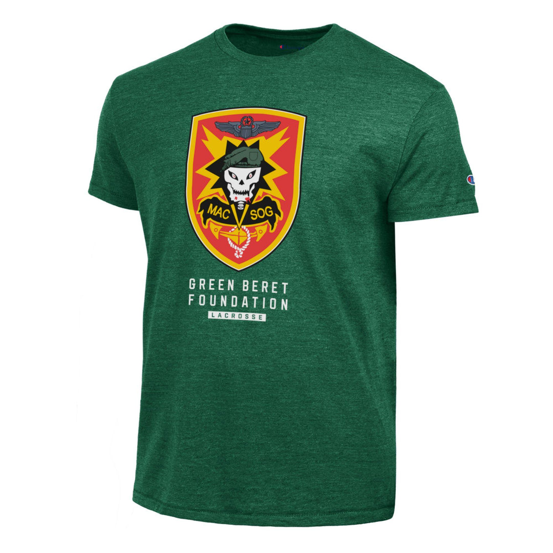 Green Beret Foundation Logo Triblend Tee
