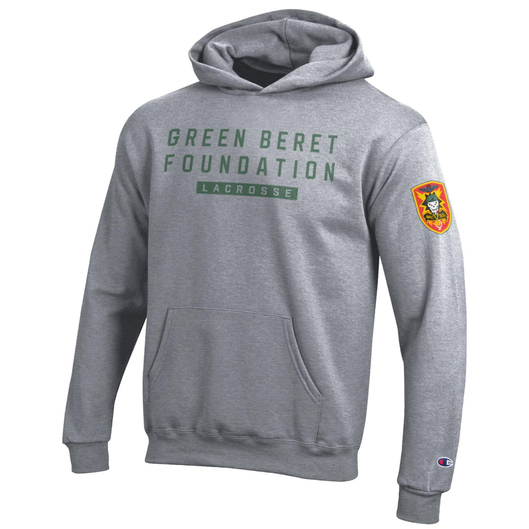 Green Beret Foundation Powerblend Hoodie - Youth