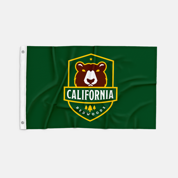 California Redwoods Team Logo Flag