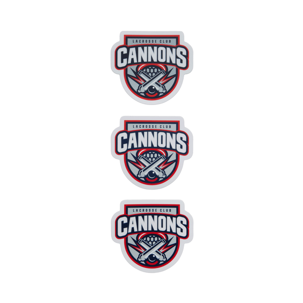Cannons Sticker Pack