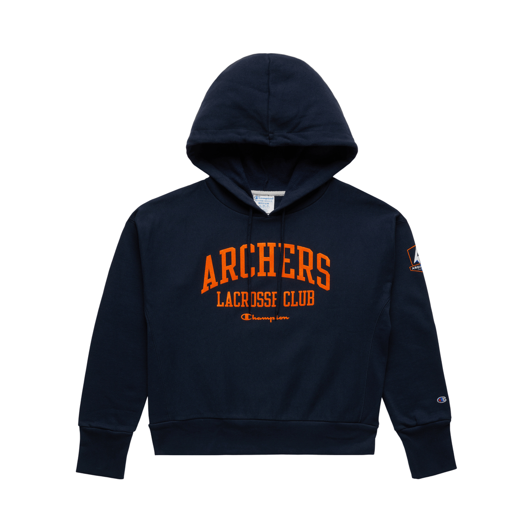 Champion Archers Reverse Weave Crop Hoodie - Women's
