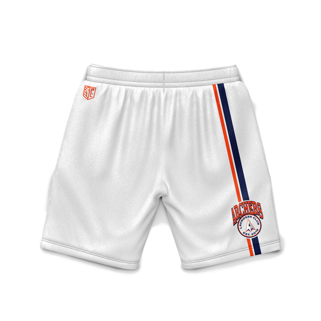 Retro Champion Basketball Shorts W/ Faded Knicks Logo