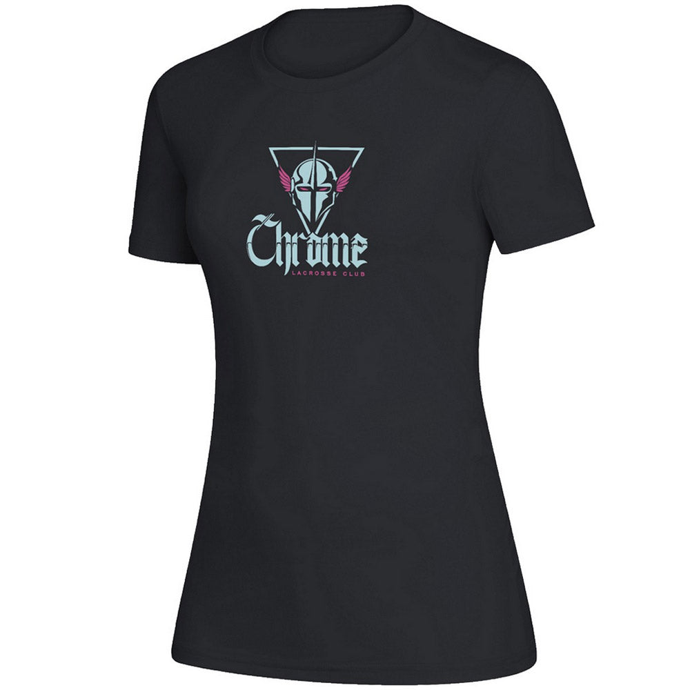 Adidas Chrome Team Logo Tee - Women's