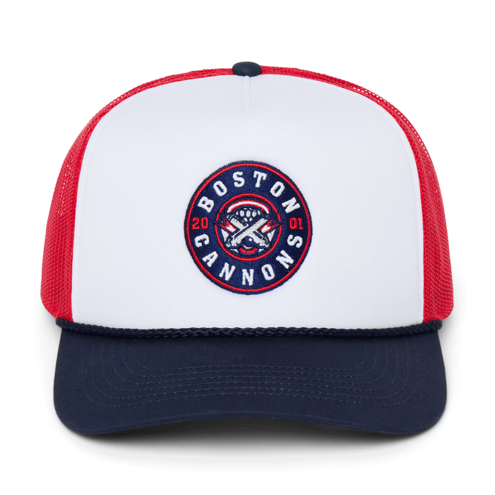 Boston Cannons Foam Trucker Hat