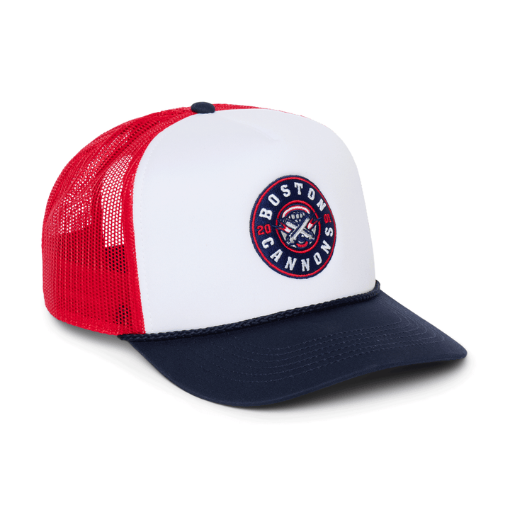 Boston Cannons Foam Trucker Hat