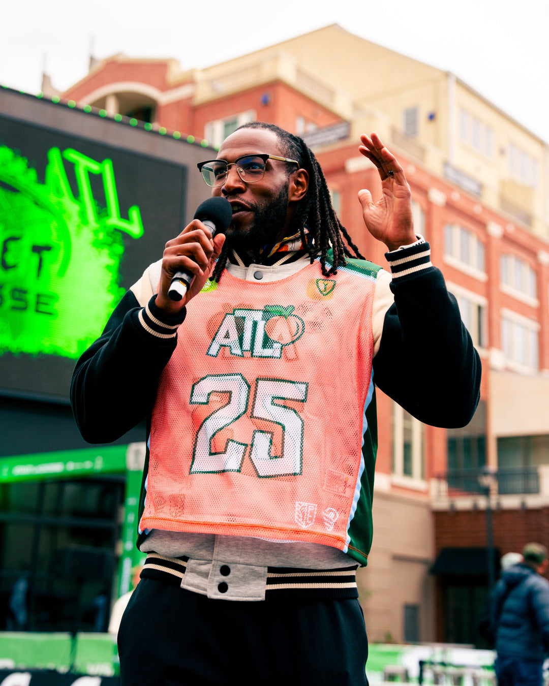 PLL Atlanta Street Lacrosse Reversible Pinnie