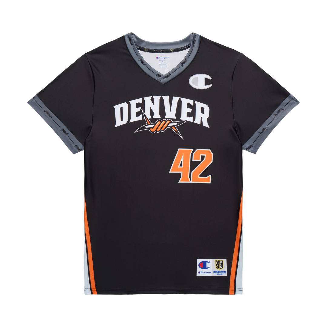 Champion Outlaws 2024 Away Player Replica Jersey Premier Lacrosse League Shop