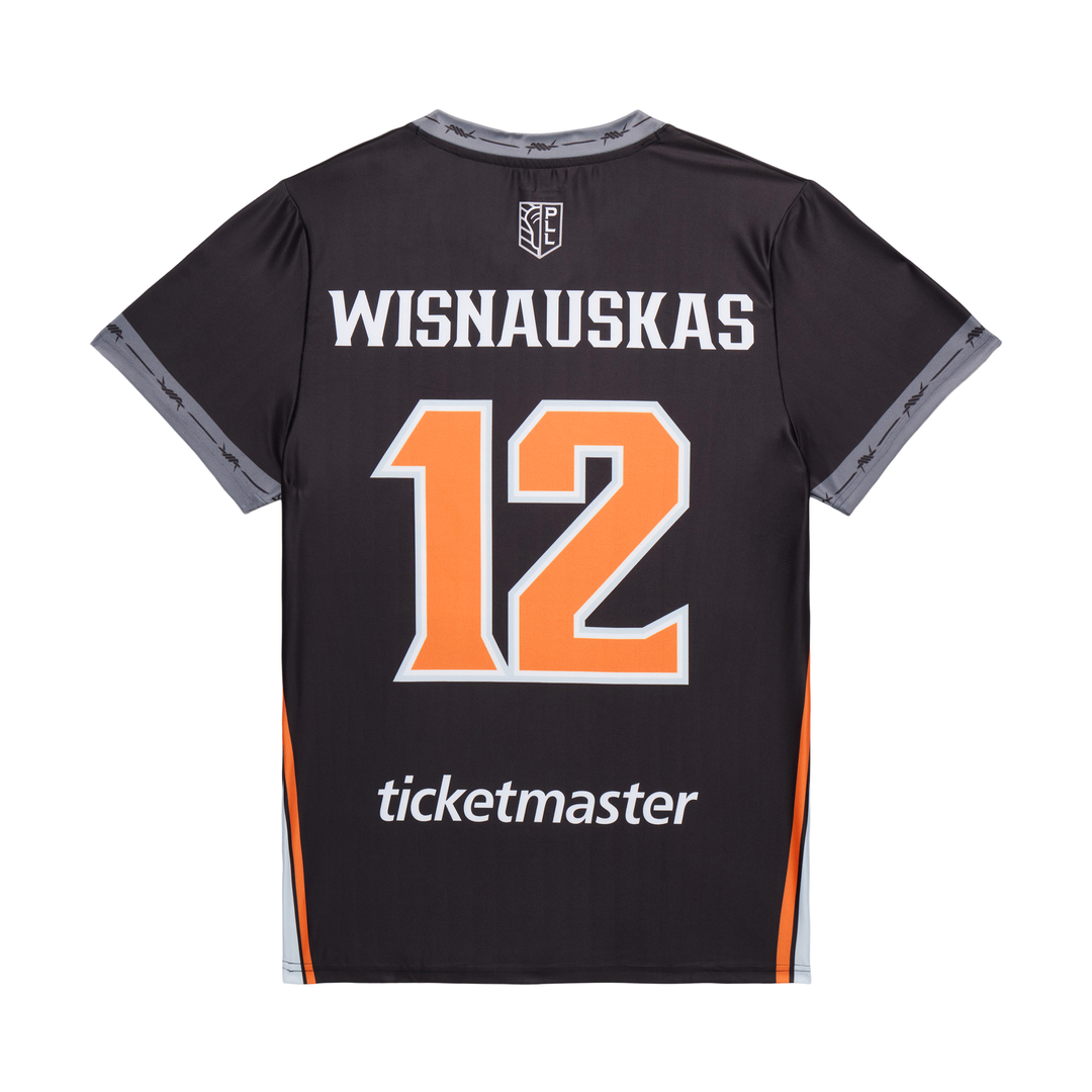 Champion "Ready to Ship" Denver Outlaws 2024 Wisnauskas Replica Jersey - Youth (Away)