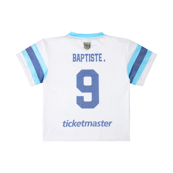 Champion "Ready to Ship" New York Atlas 2024 Baptiste Throwback Player Porthole Mesh Replica Jersey