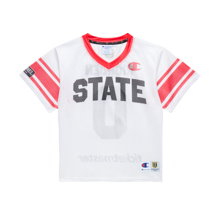 Champion "Ready to Ship" Carolina Chaos 2024 Riorden Throwback Player Porthole Mesh Replica Jersey