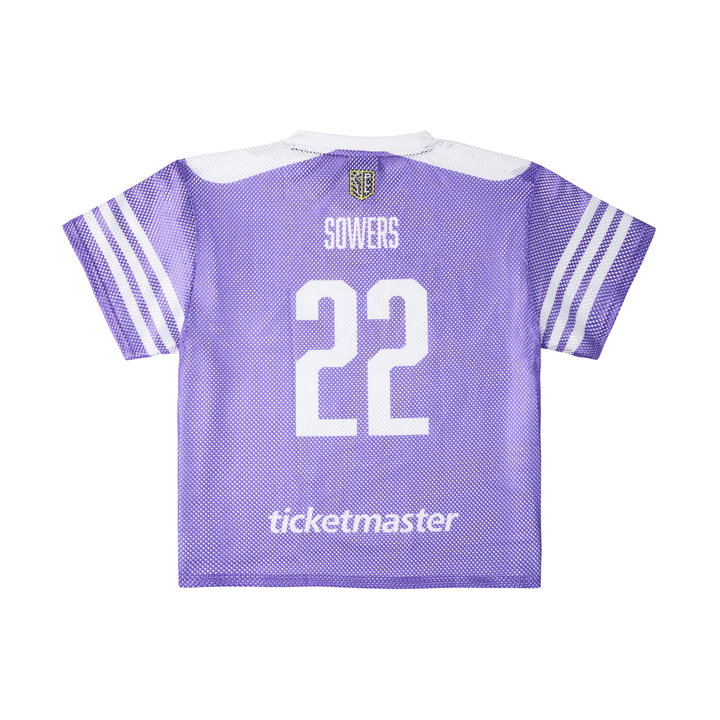 Champion "Ready to Ship" Philadelphia Waterdogs 2024 Sowers Throwback Player Porthole Mesh Replica Jersey