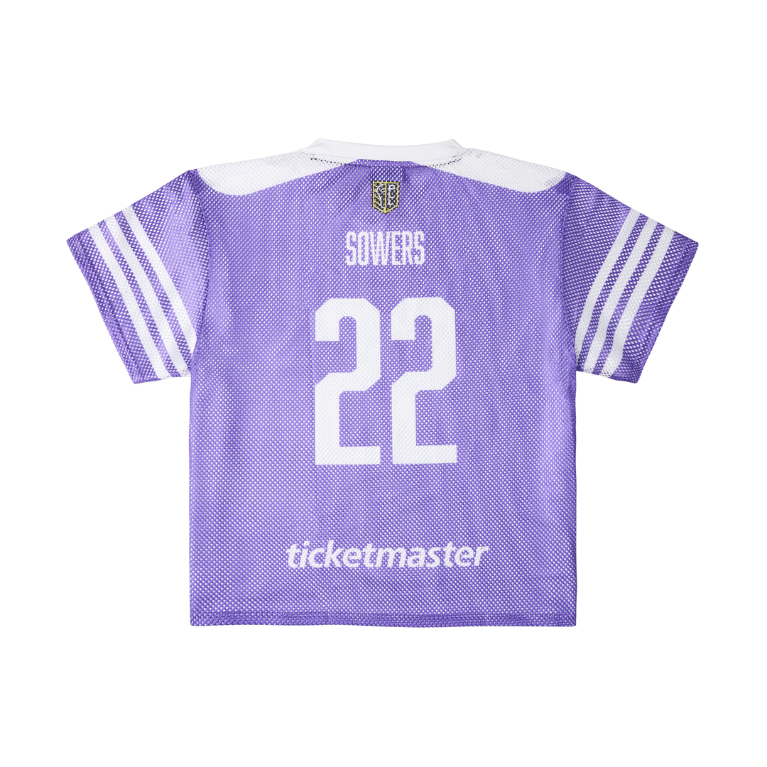 Champion "Ready to Ship" Philadelphia Waterdogs 2024 Sowers Throwback Player Porthole Mesh Replica Jersey - Youth