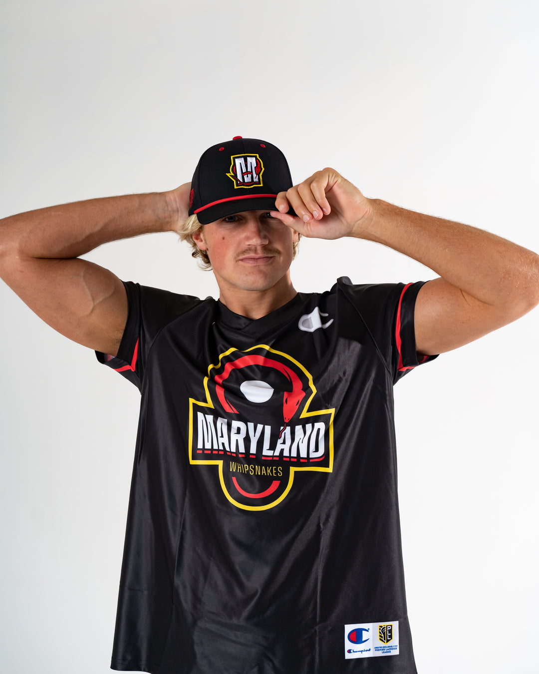 Champion "Ready to Ship" Maryland Whipsnakes 2024 Sallade Replica Jersey (Away)