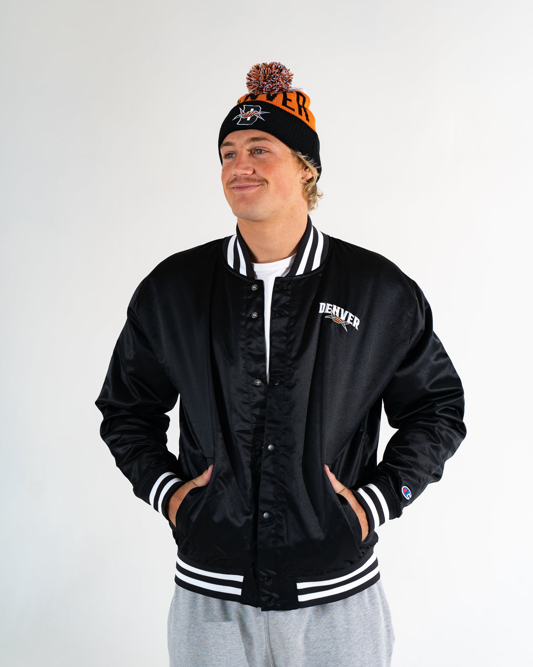 Denver Outlaws Knit Pom Beanie