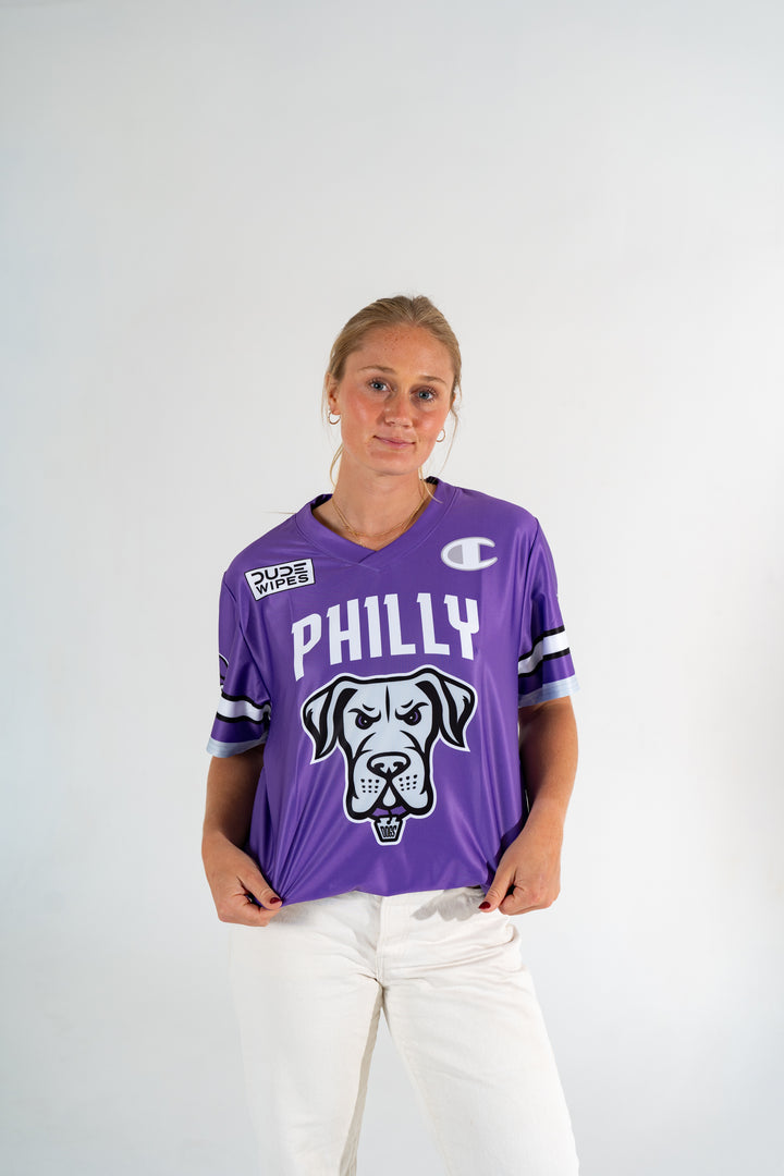 Champion "Ready to Ship" Philadelphia Waterdogs 2024 Rees Replica Jersey (Away)