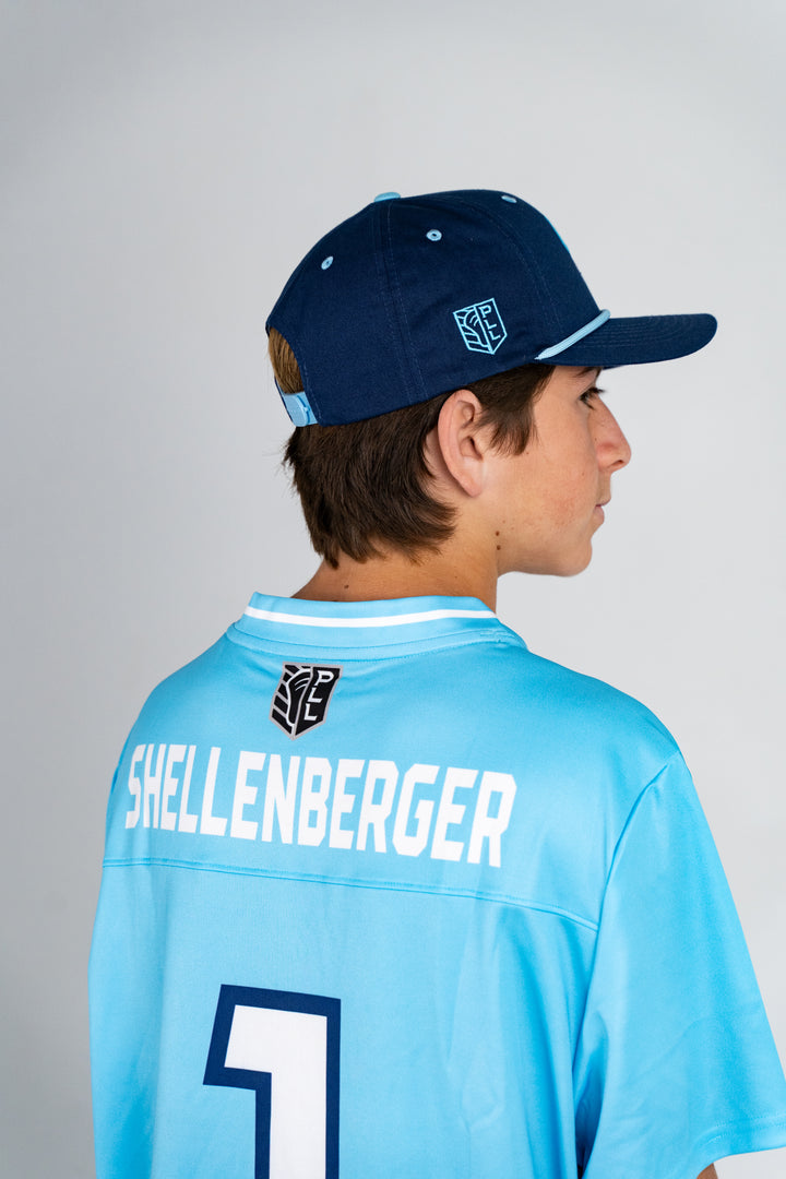 Champion "Ready to Ship" New York Atlas 2024 Shellenberger Replica Jersey - Youth (Away)