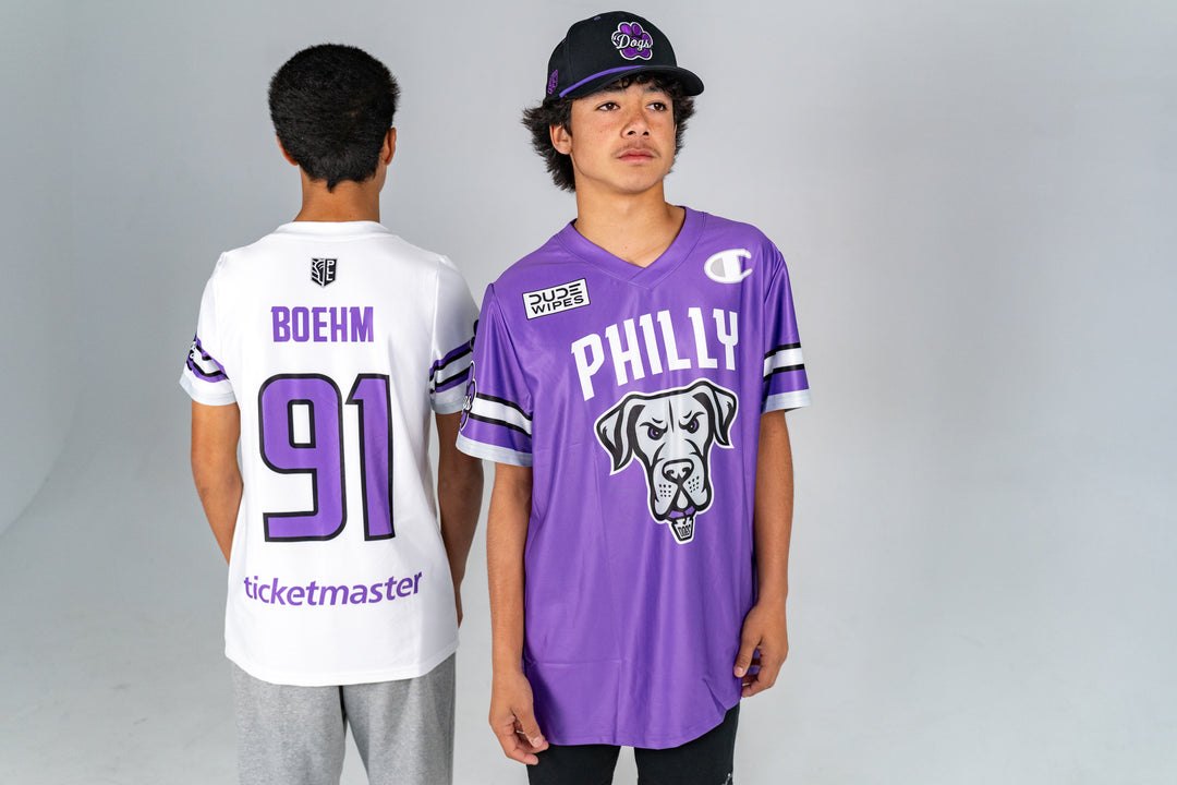 Champion "Ready to Ship" Philadelphia Waterdogs 2024 Boehm Replica Jersey (Home)