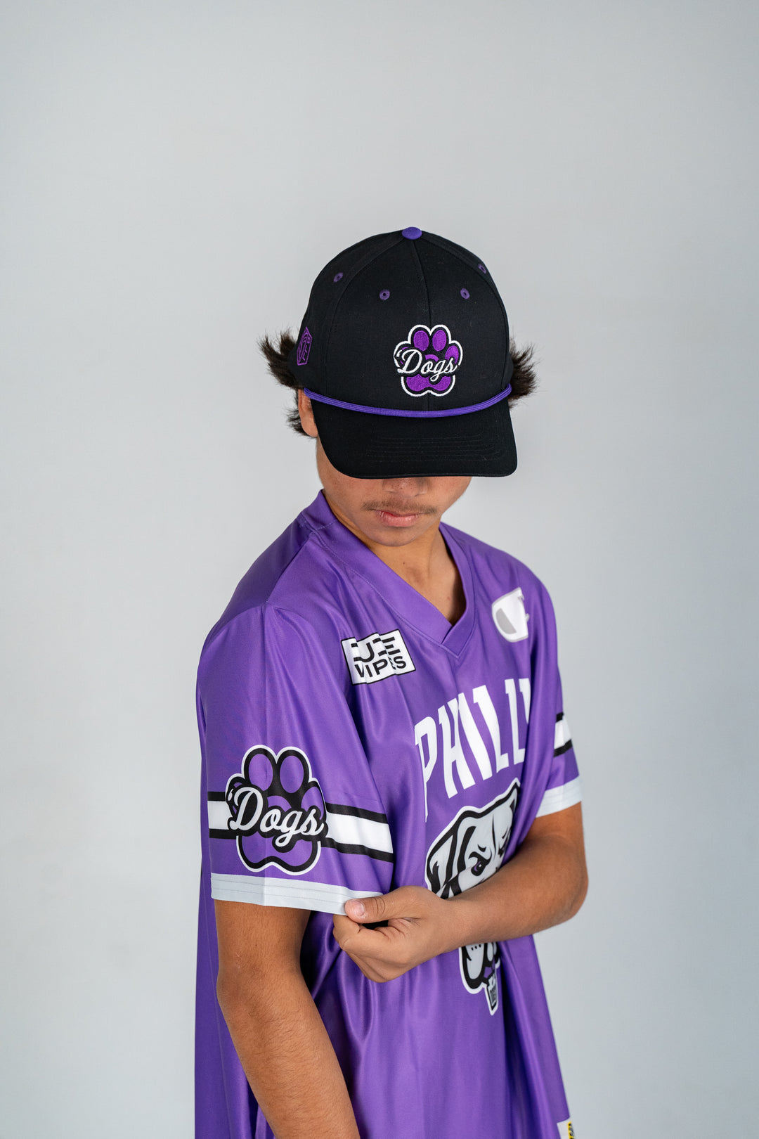 Champion "Ready to Ship" Philadelphia Waterdogs 2024 McArdle Replica Jersey - Youth (Away)