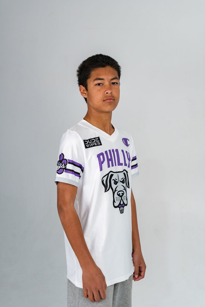 Champion "Ready to Ship" Philadelphia Waterdogs 2024 Boehm Replica Jersey (Home)