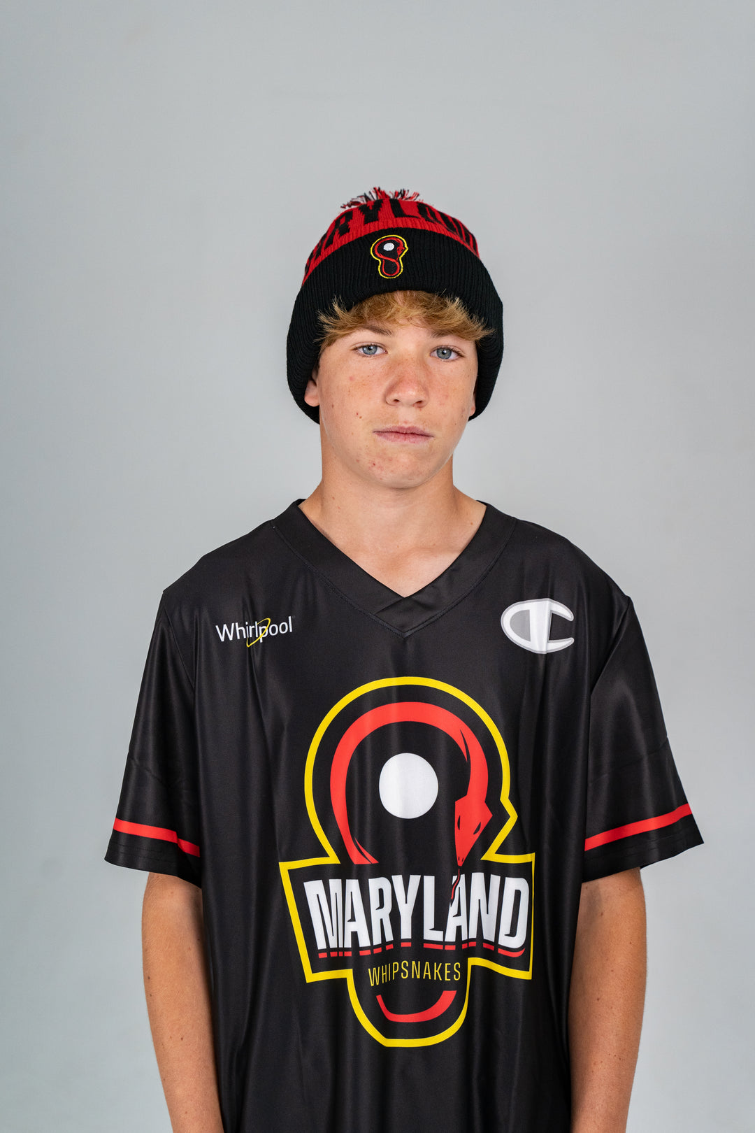 Champion "Ready to Ship" Maryland Whipsnakes 2024 Rambo Replica Jersey - Youth (Away)