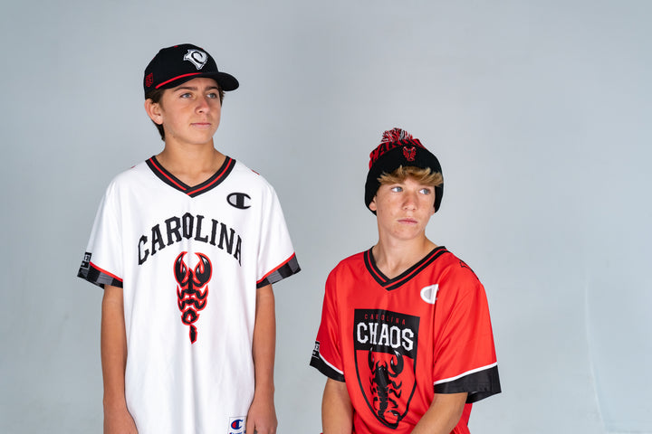 Champion "Ready to Ship" Carolina Chaos 2024 Riorden Replica Jersey - Youth (Away)