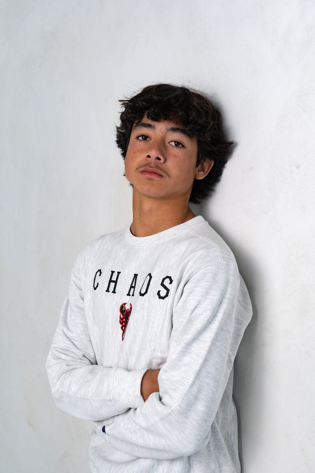 Champion Carolina Chaos Reverse Weave Crew - Youth