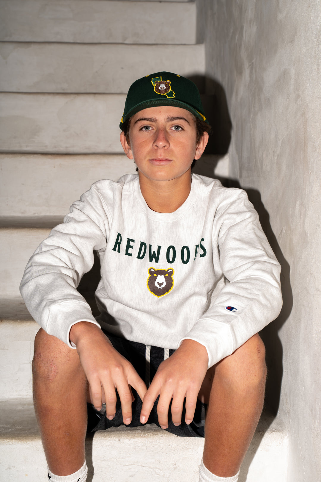 Champion California Redwoods Reverse Weave Crew - Youth