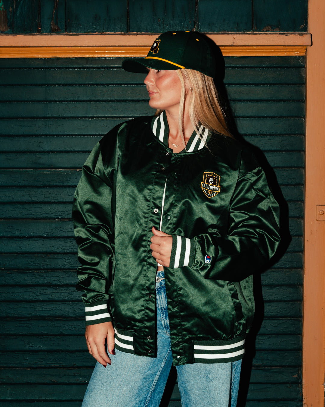 Champion California Redwoods Letterman Jacket