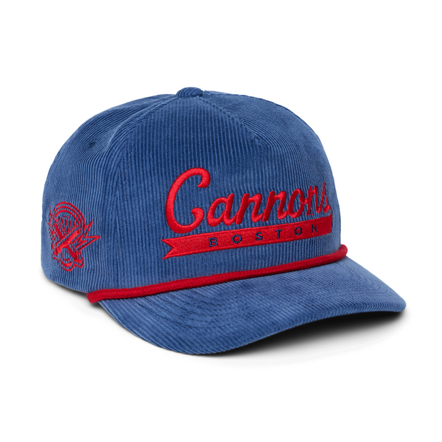Boston Cannons Classic Corduroy Rope Hat