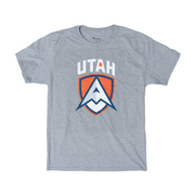 Champion Utah Archers Primary Logo Grey Tee