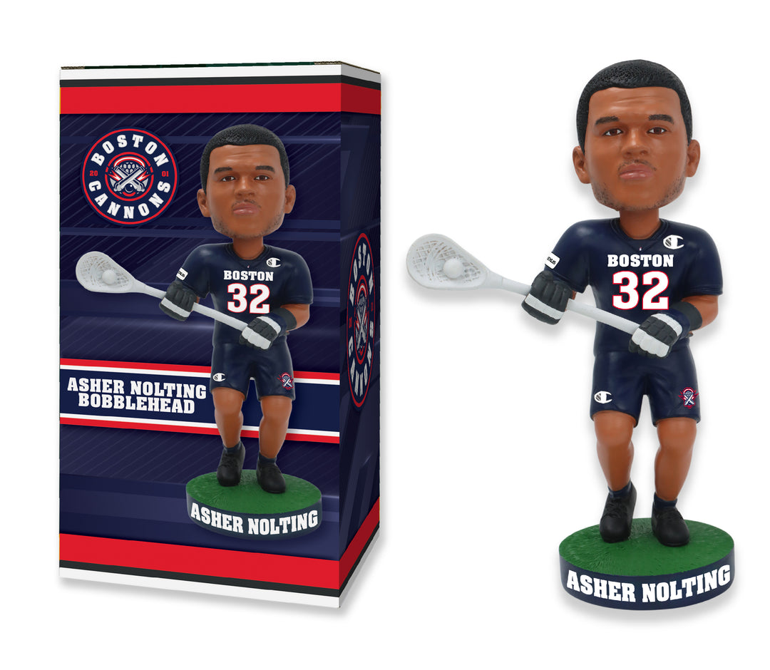 Asher Nolting Boston Cannons Bobblehead