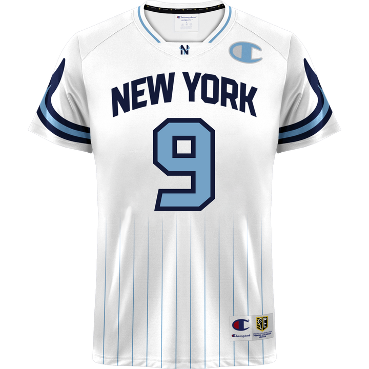 Champion Ready to Ship New York Atlas 2024 Baptiste Replica Jersey (Home)